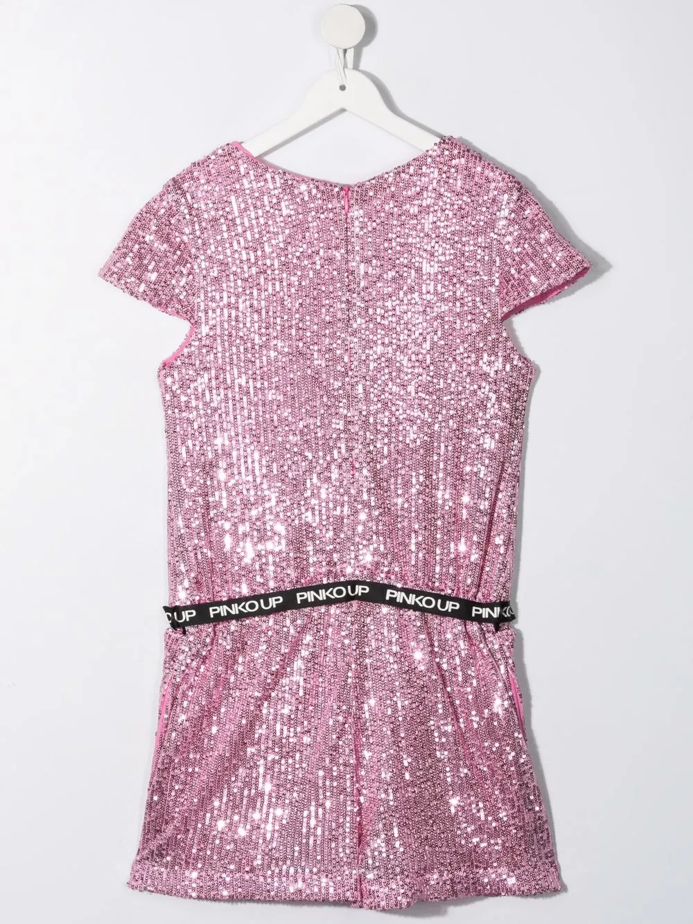 фото Pinko kids комбинезон с короткими рукавами и пайетками