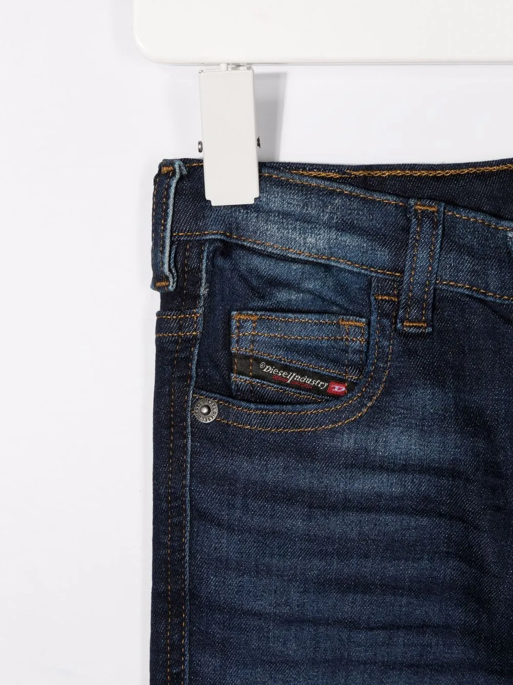 фото Diesel kids прямые джинсы средней посадки