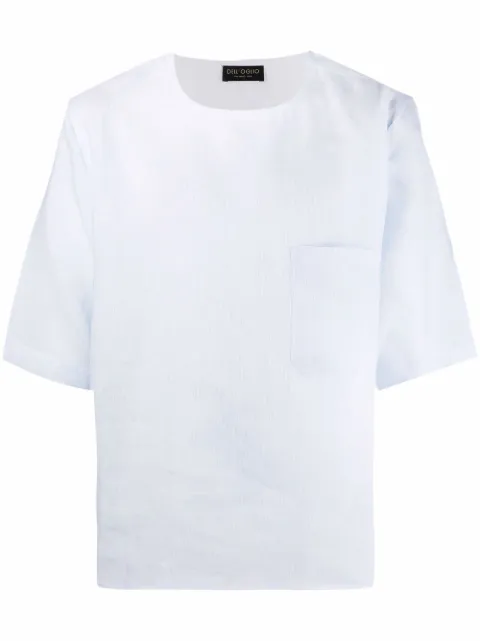 Dell'oglio short-sleeve linen T-shirt