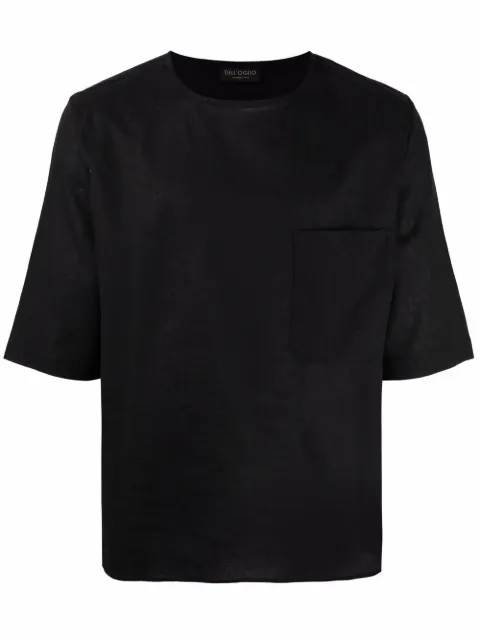 Dell'oglio short-sleeve linen T-shirt