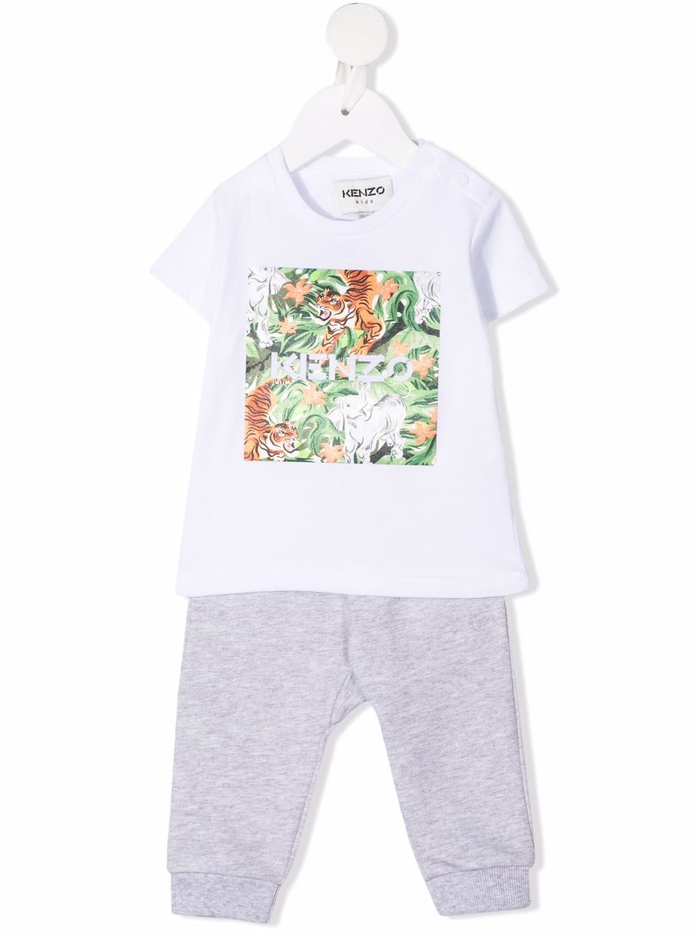 фото Kenzo kids спортивный костюм с принтом