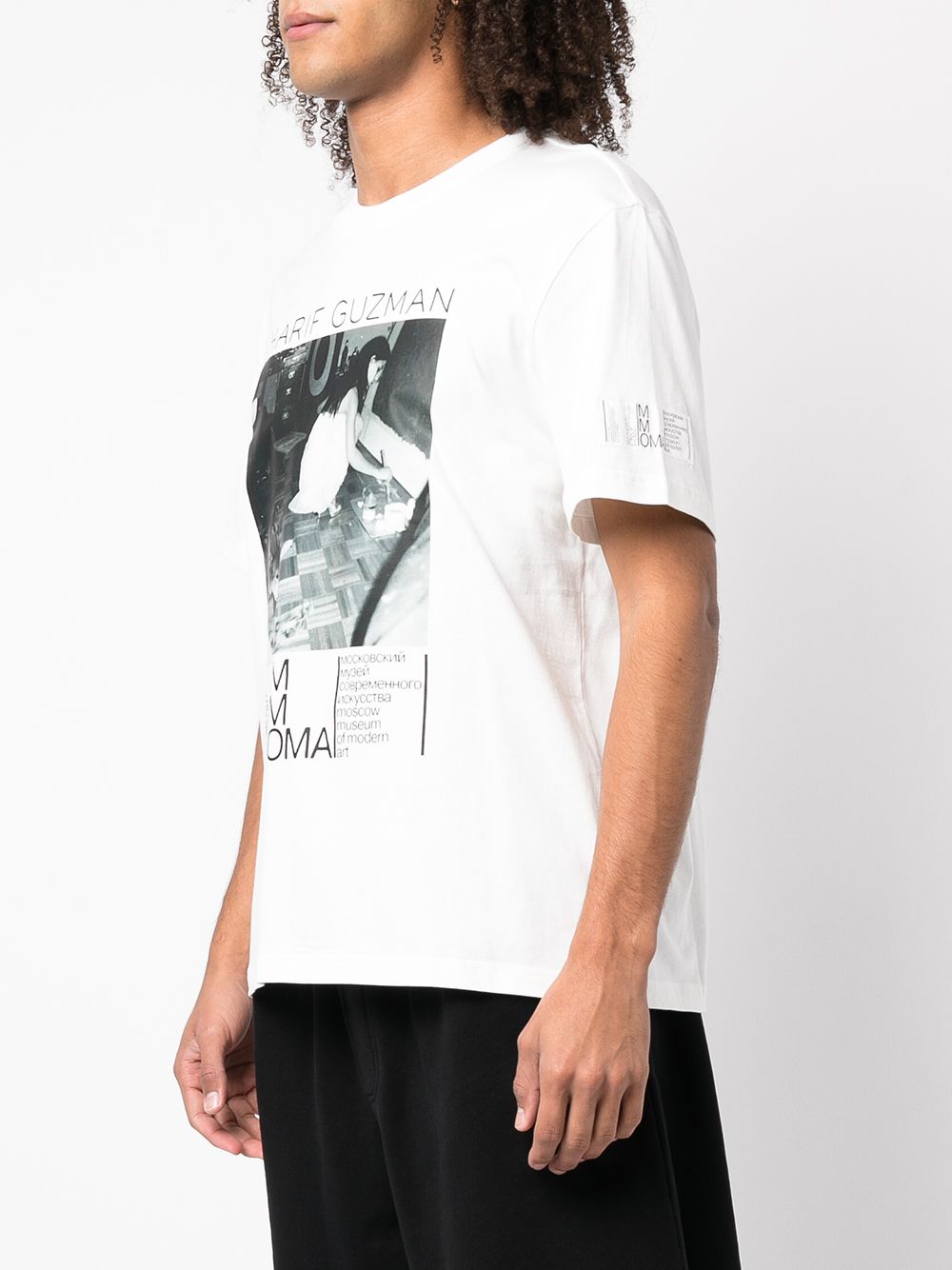 Shop Haculla Red Light Graphic-print T-shirt In White