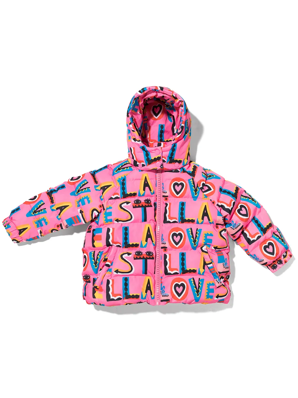 фото Stella mccartney kids пуховик stella loves