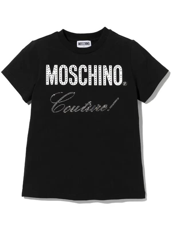Moschino Kids T Shirt Moschino Couture Con Stampa Farfetch