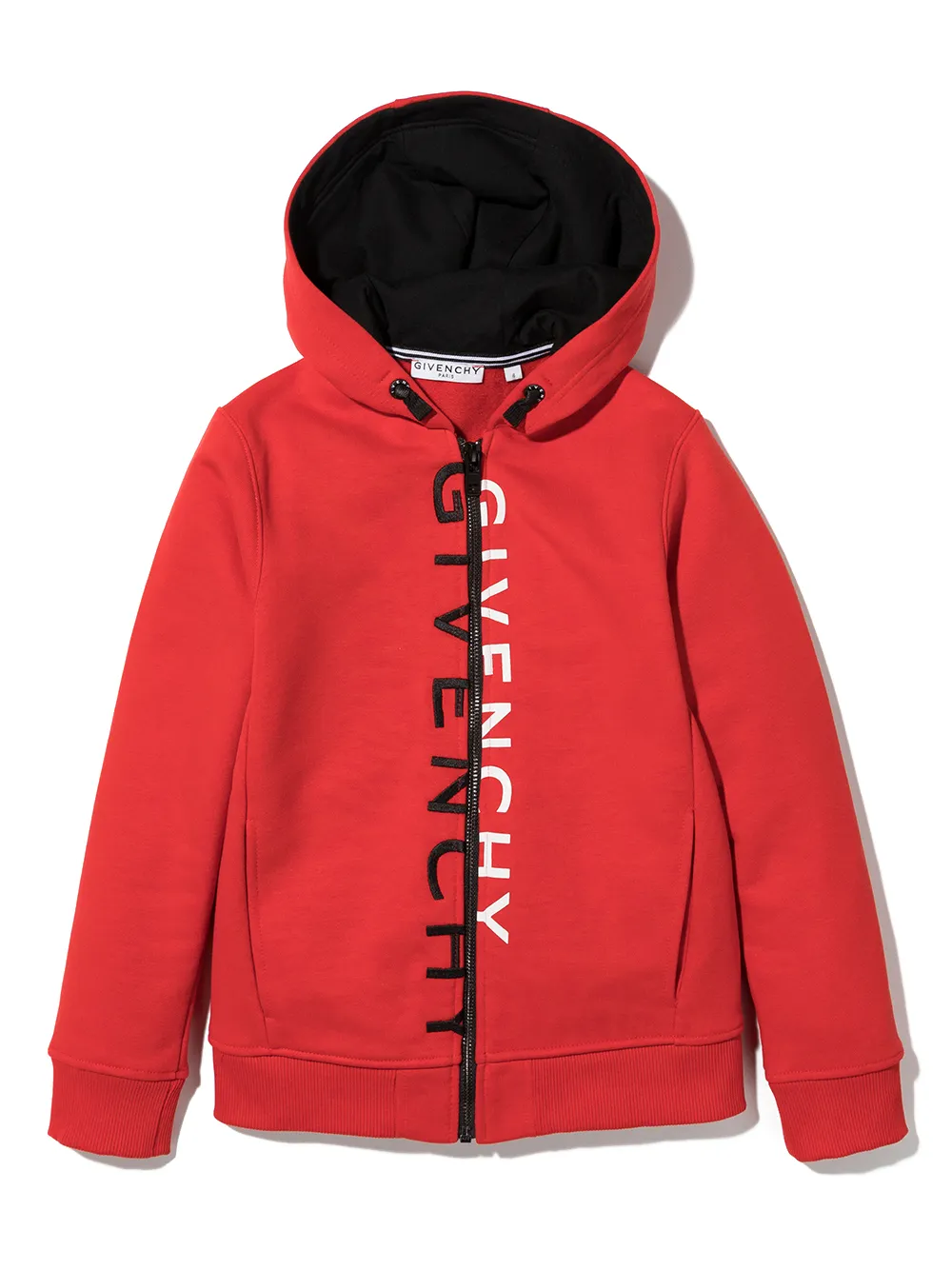 фото Givenchy kids толстовка на молнии с логотипом