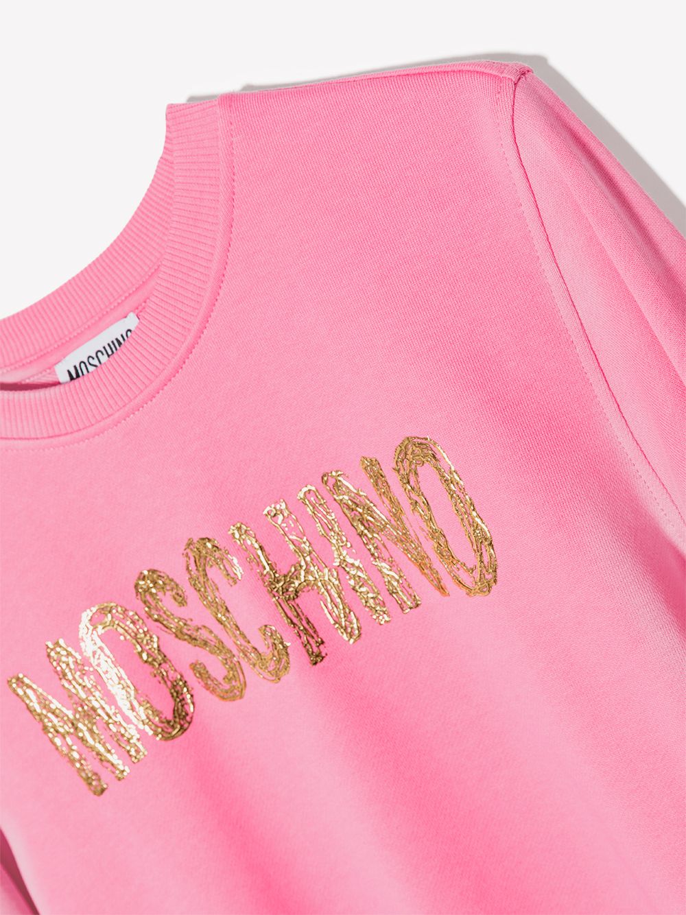 фото Moschino kids толстовка с логотипом