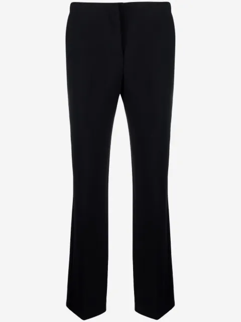 Versace mid-rise flared trousers