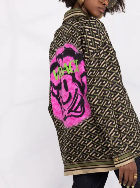 versace graffiti shirt