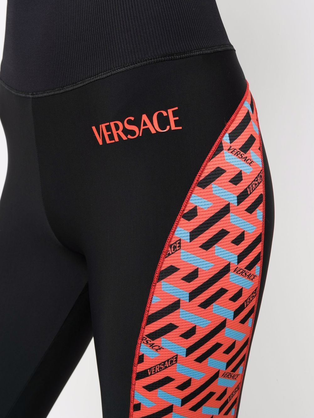 фото Versace легинсы с узором la greca