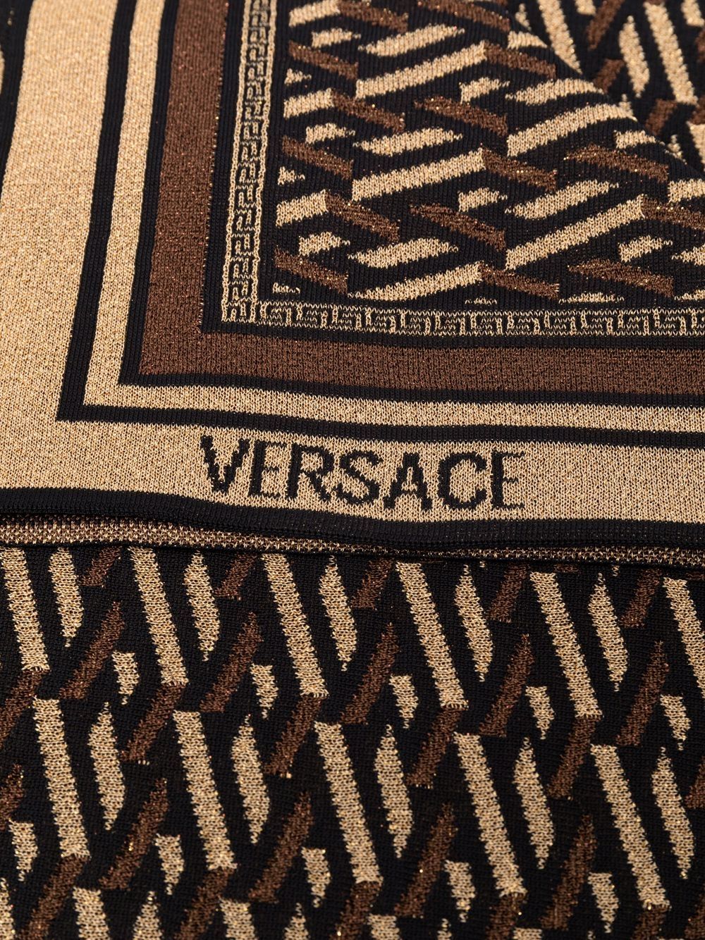 фото Versace шарф с монограммой