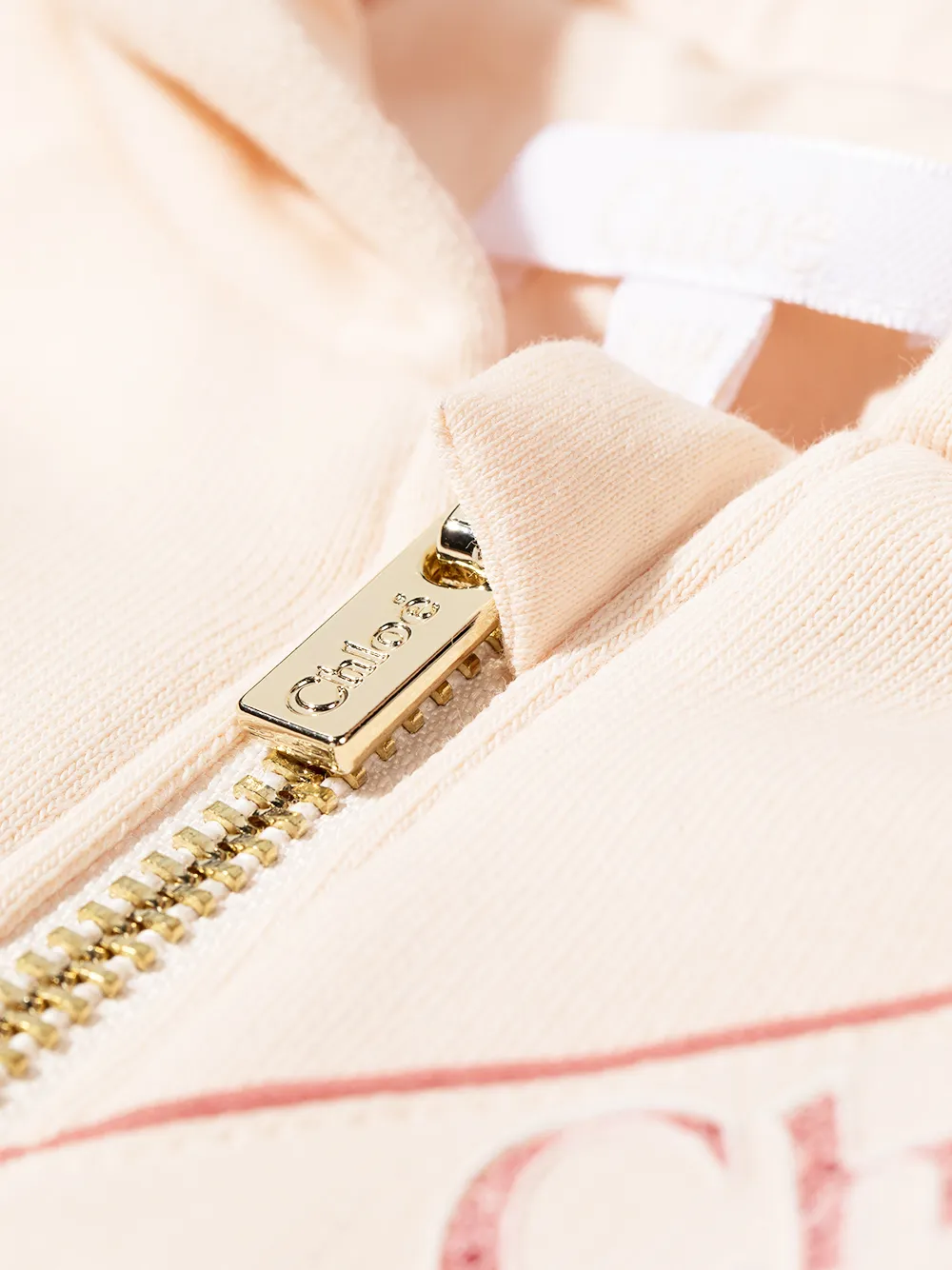 фото Chloé kids спортивный костюм с логотипом