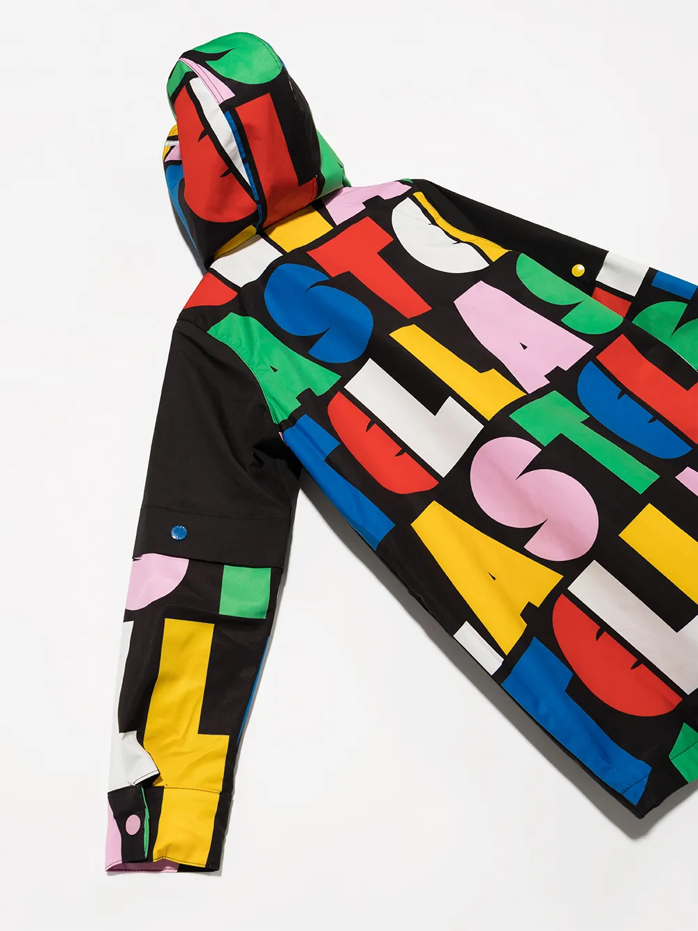 фото Stella mccartney kids пальто с капюшоном и логотипом