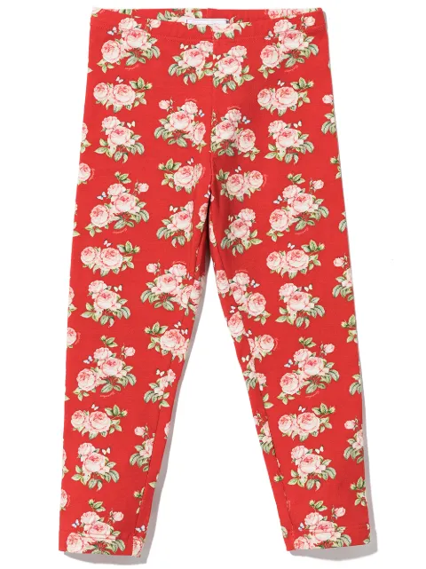 Monnalisa leggins con estampado floral