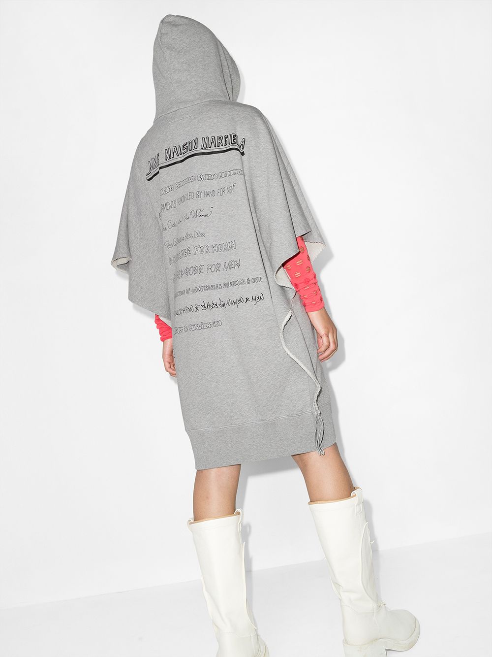 фото Mm6 maison margiela kids худи с принтом