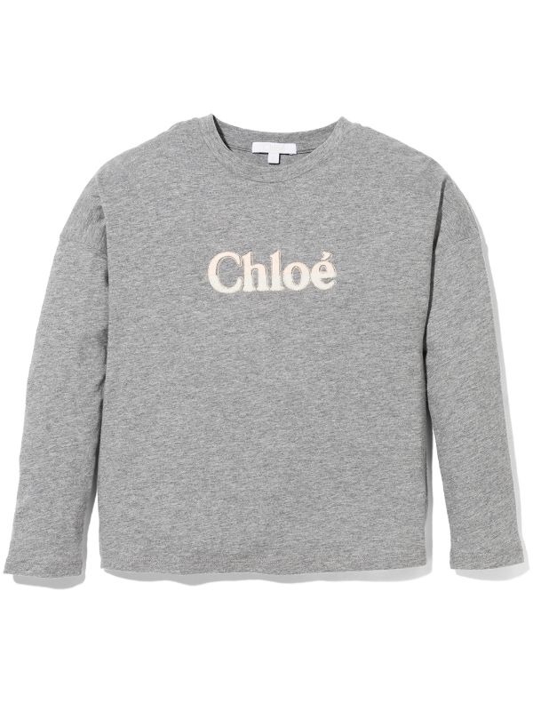 chloe logo t shirt