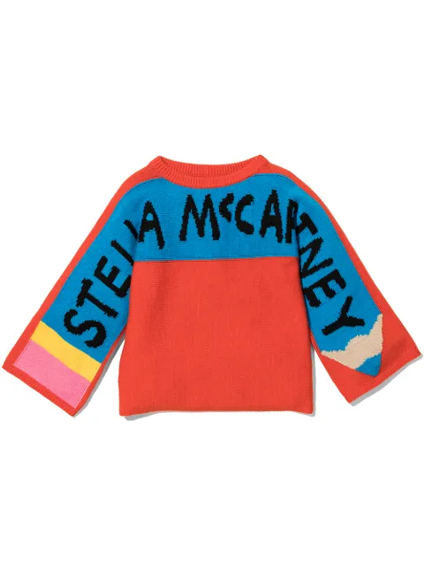 Stella McCartney Kids pull Pencil en maille