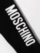 Moschino Kids logo print leggings