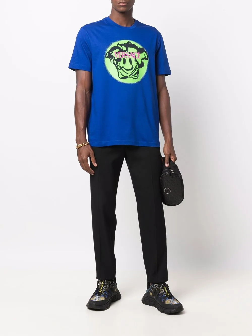 фото Versace футболка с логотипом medusa
