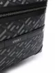 Versace logo-print leather backpack