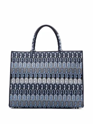 Furla Borsa Tote Opportunity Jacquard - Farfetch