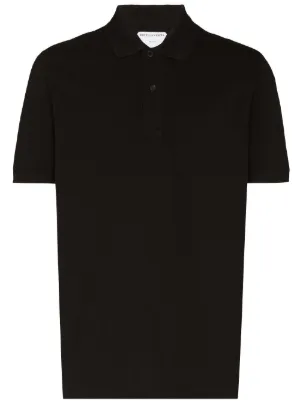 black polo shirt with logo