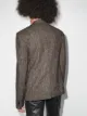 Bottega Veneta herringbone double-breasted blazer