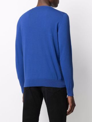 fine-knit round-neck jumper展示图