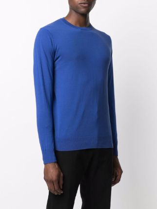 fine-knit round-neck jumper展示图