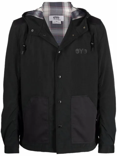 Junya Watanabe MAN chamarra ligera con capucha