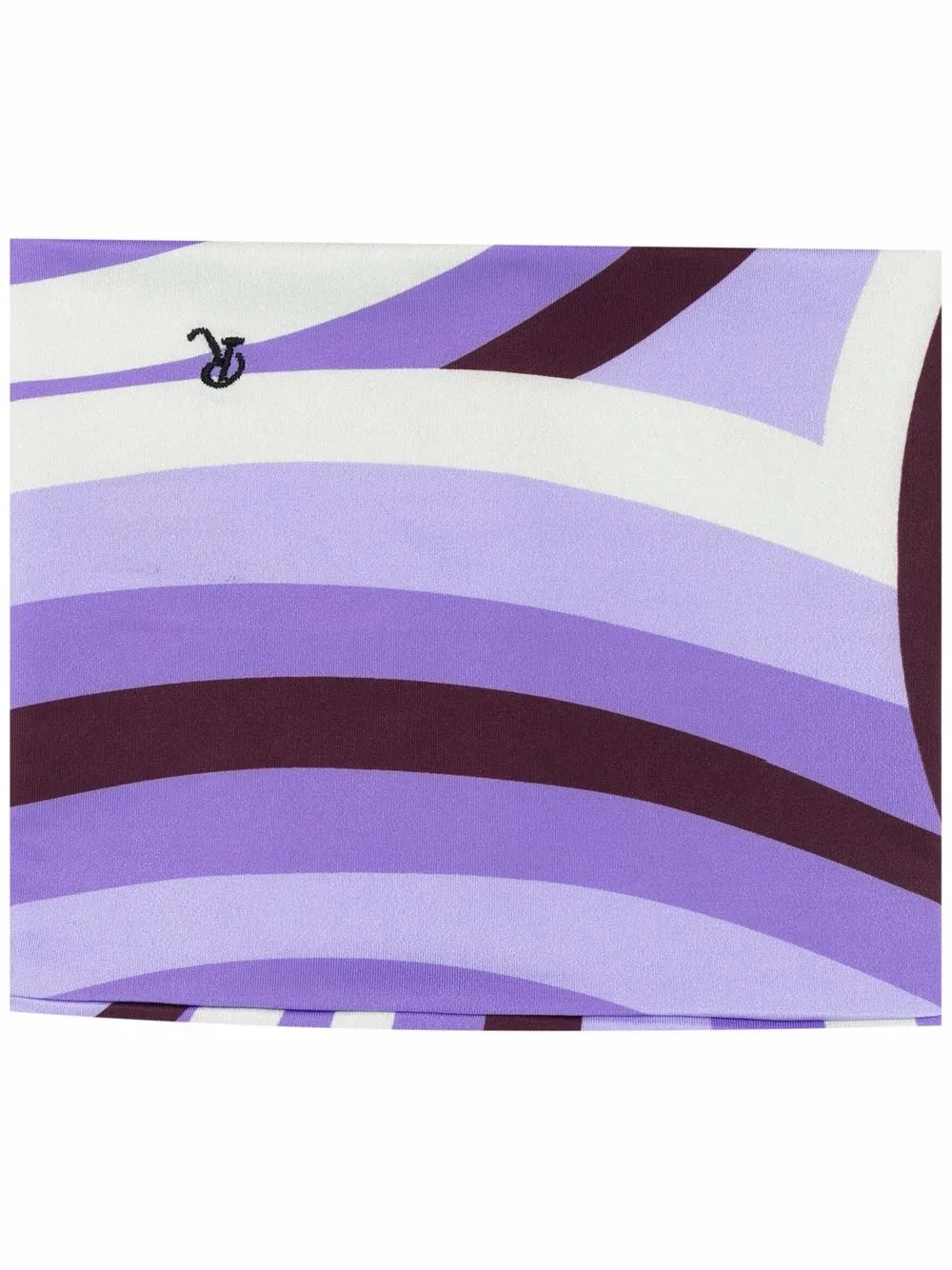 

Raf Simons cuello a rayas - Morado