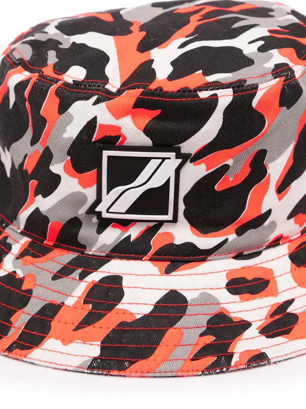 We11done Camouflage Bucket Hat - Farfetch