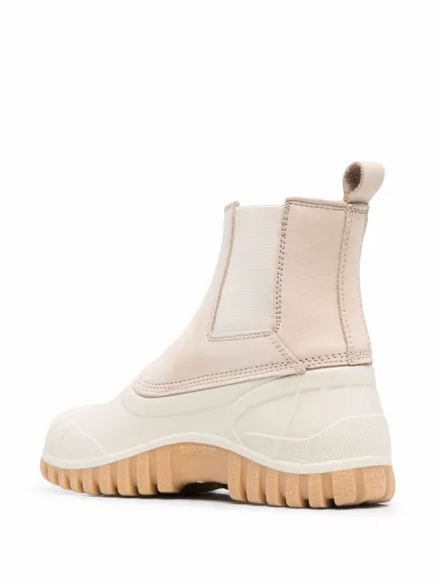Diemme leather-panel chunky boots DI2101BL01 - 2