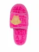 Versace logo-print open-toe slides