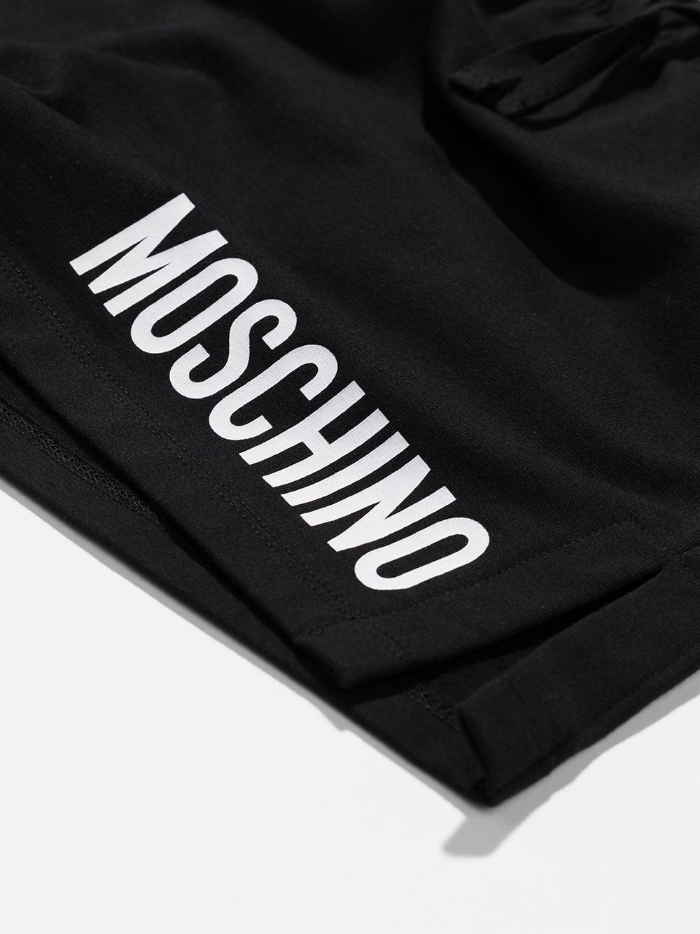 Moschino Kids Rok met logoprint - Zwart