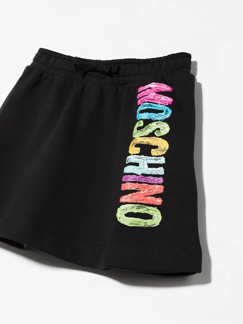 фото Moschino kids спортивная юбка с принтом