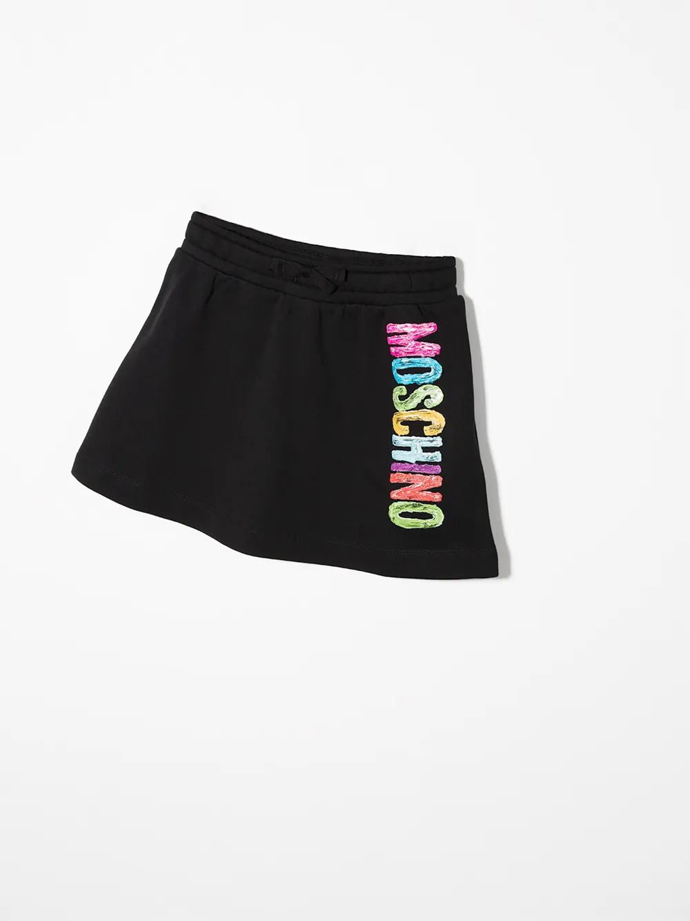 фото Moschino kids спортивная юбка с принтом