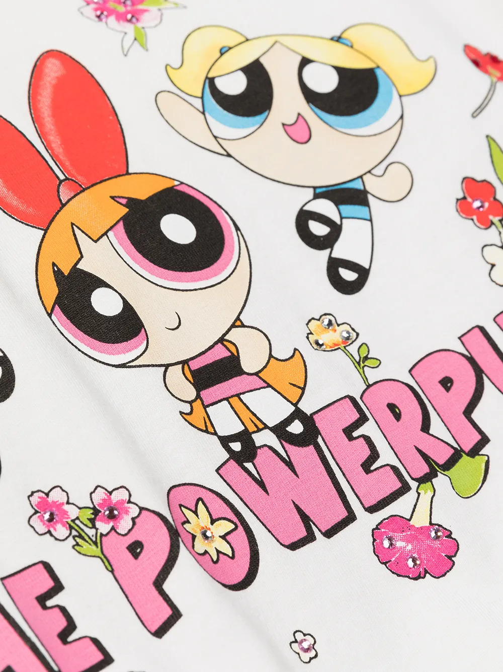 фото Monnalisa футболка с принтом powerpuff girls