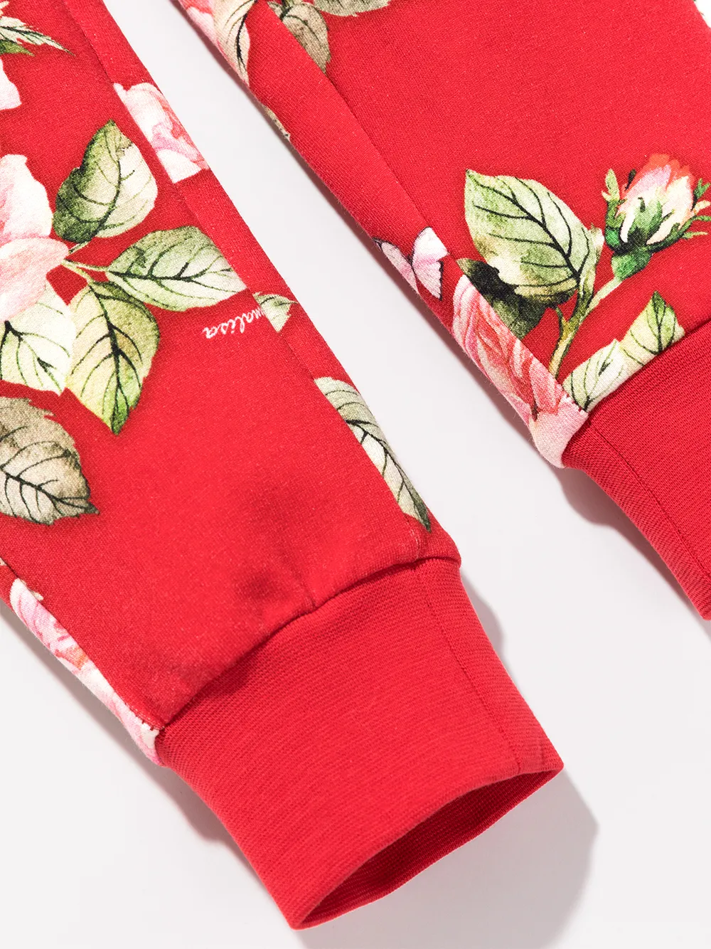 фото Monnalisa спортивные брюки с цветочным узором