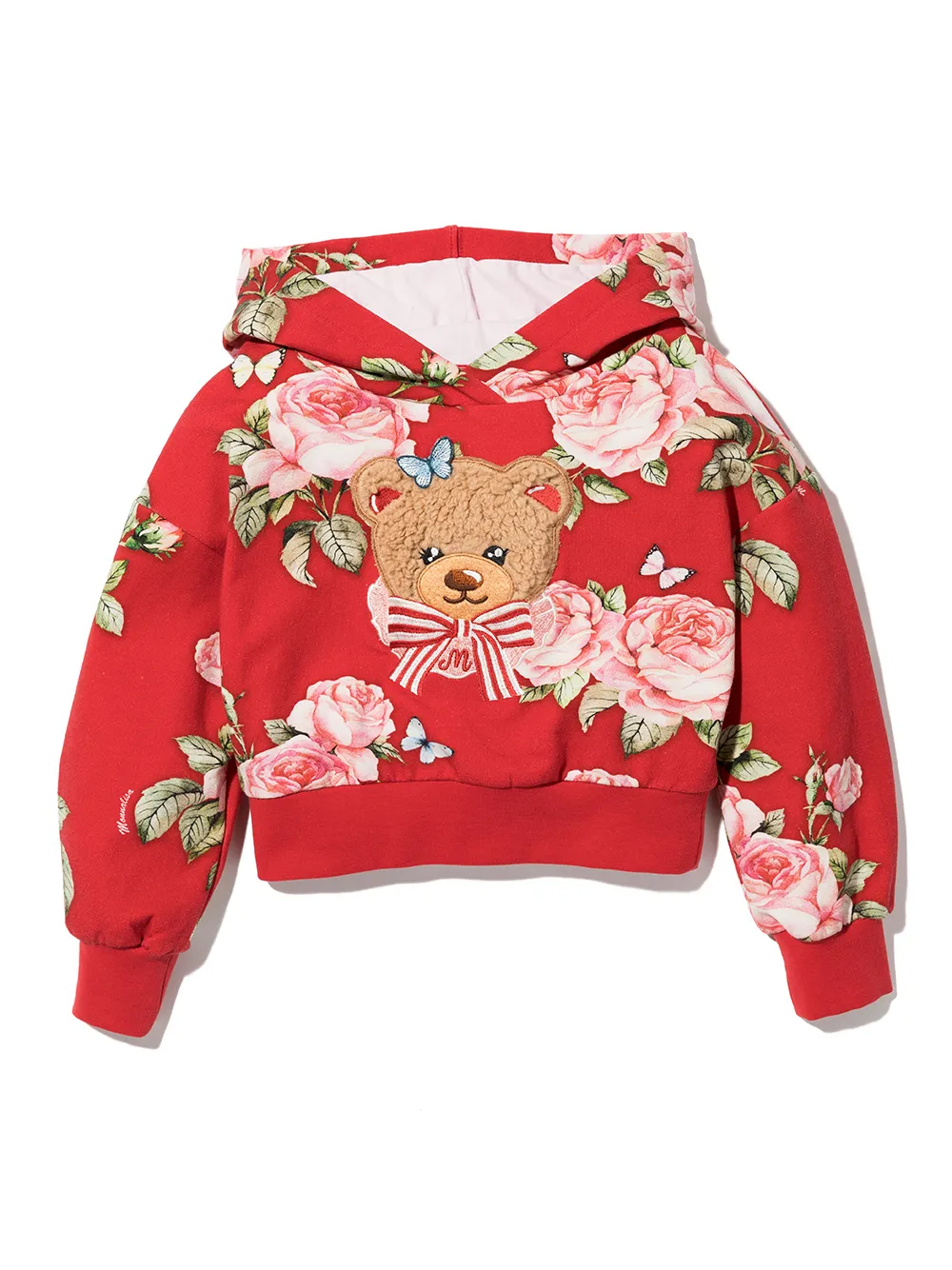 фото Monnalisa худи с принтом teddy bear