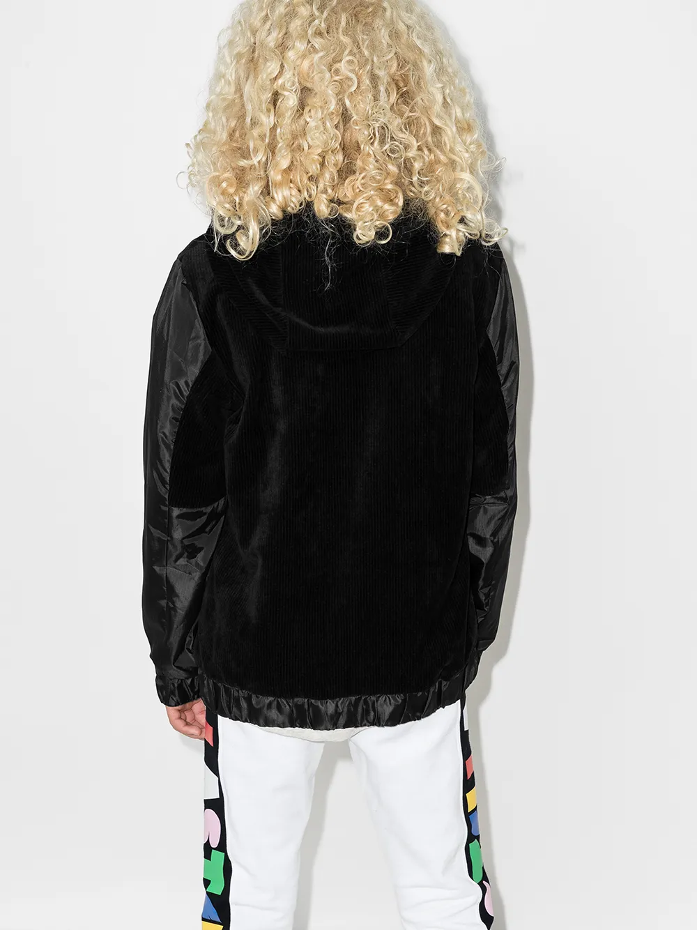 фото Stella mccartney kids вельветовое худи со вставками