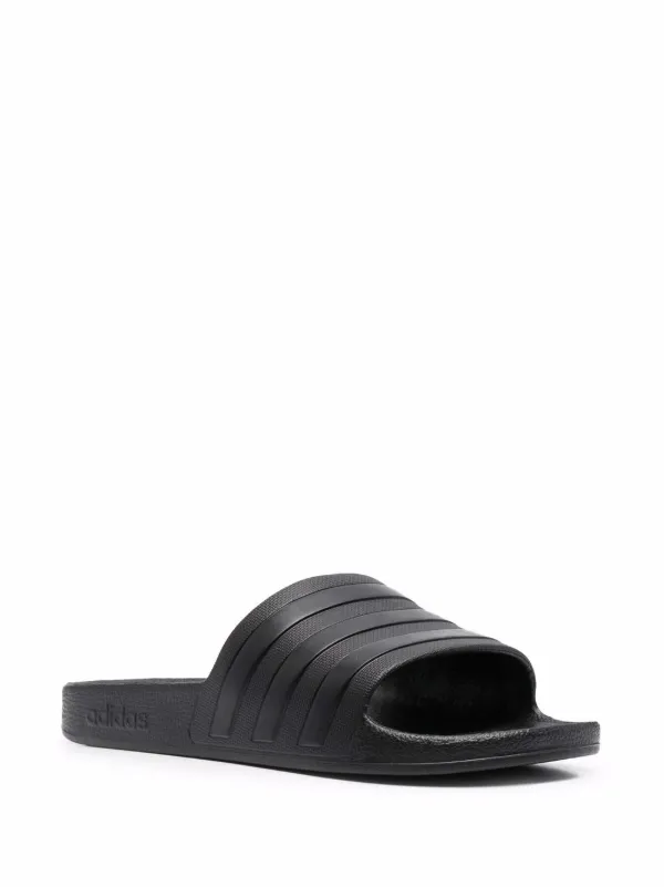 Adidas all black hot sale sandals