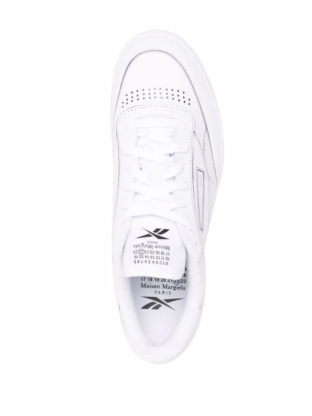 фото Maison margiela x reebok кроссовки club c из коллаборации с maison margiela