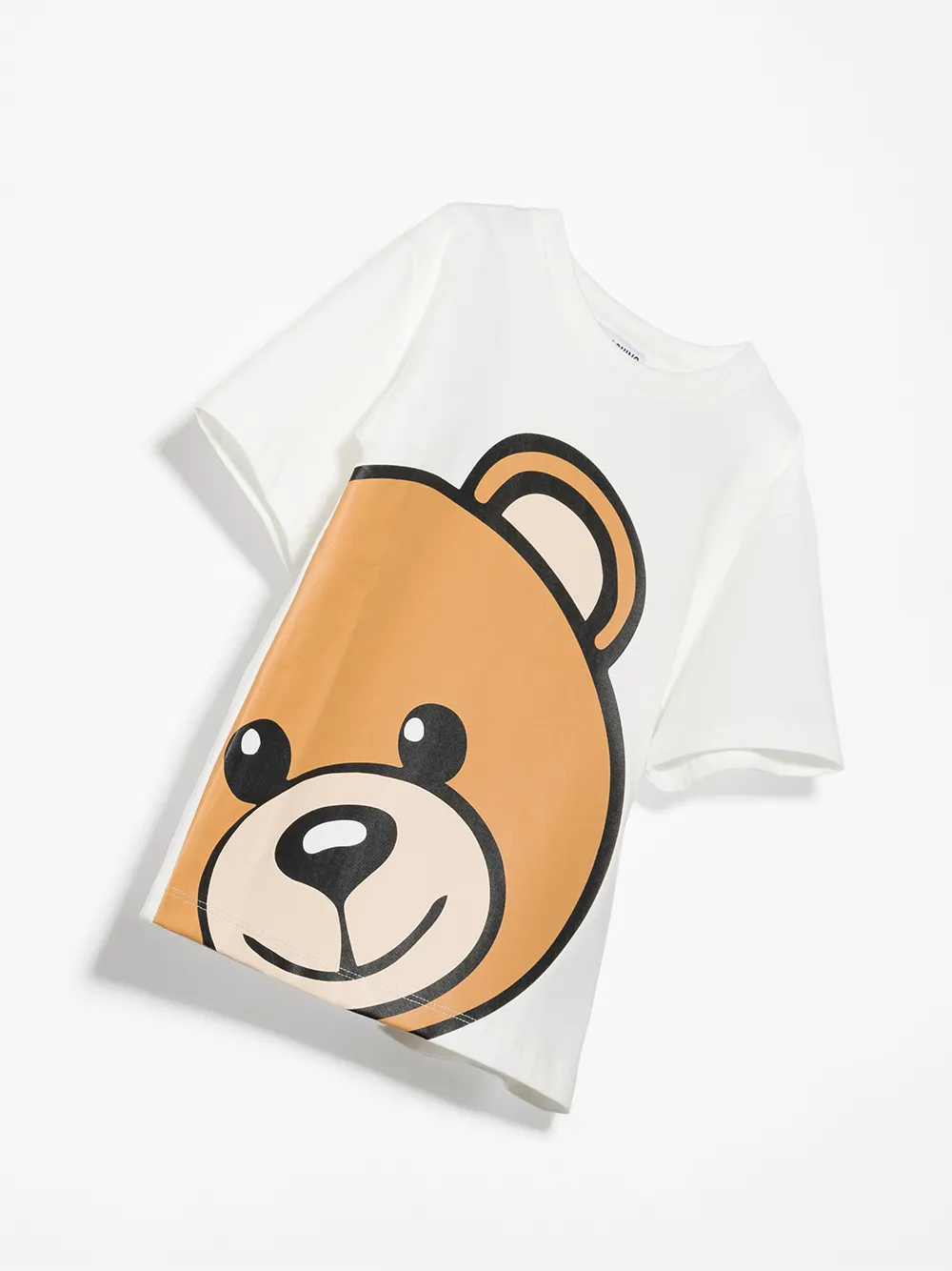 фото Moschino kids футболка с принтом teddy bear