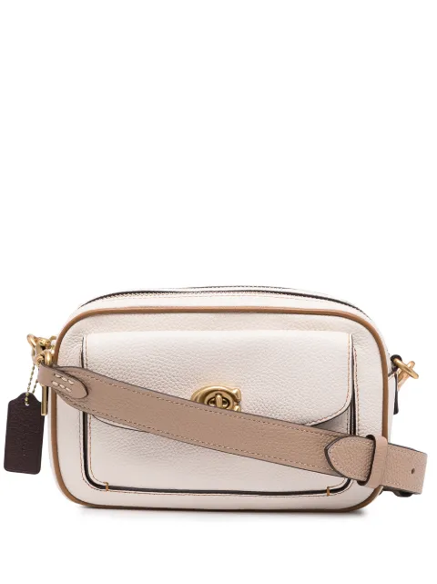 Coach white Willow camera bag for women | C0695 at Farfetch.com