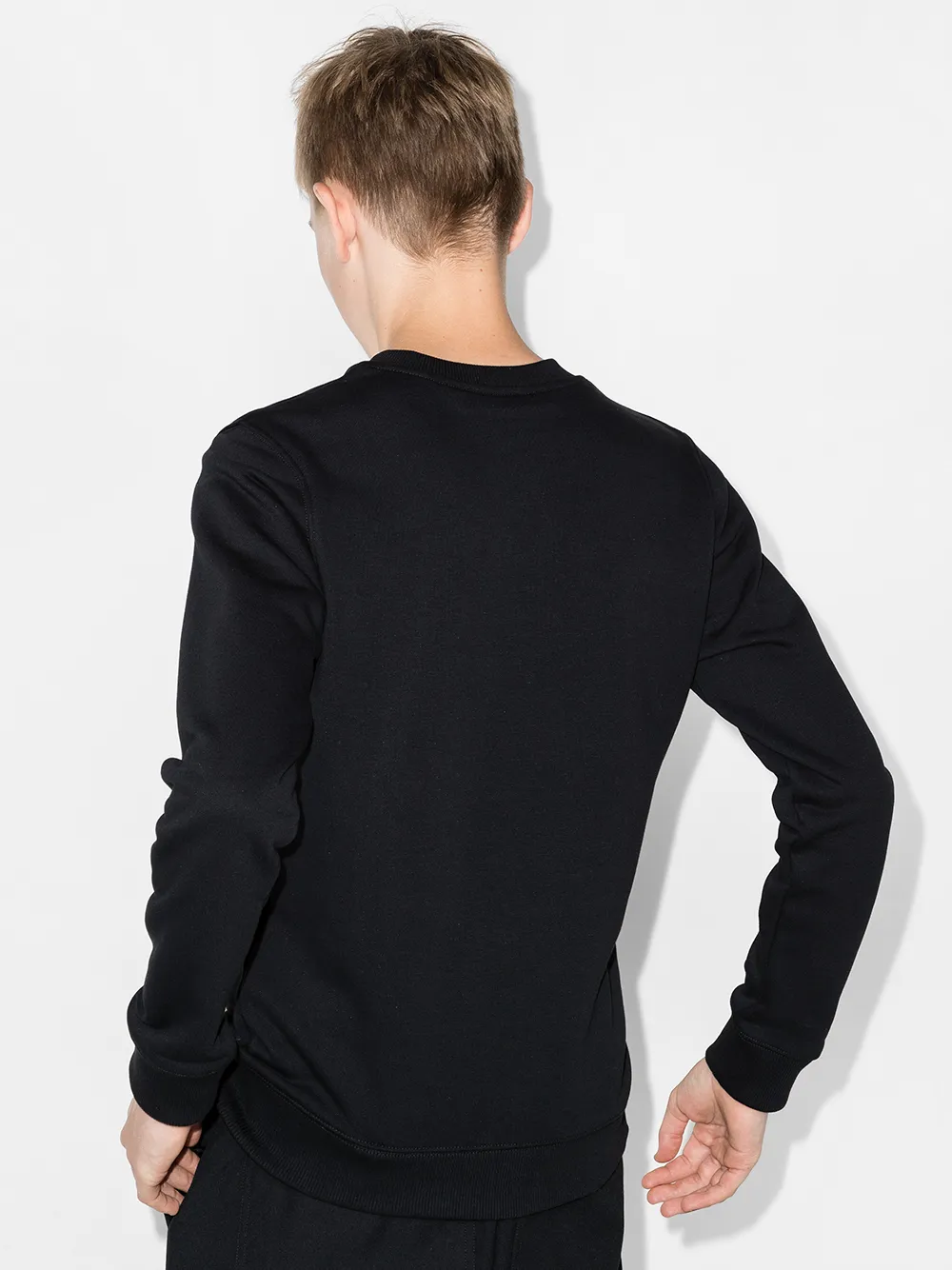 фото Givenchy kids толстовка с круглым вырезом и логотипом