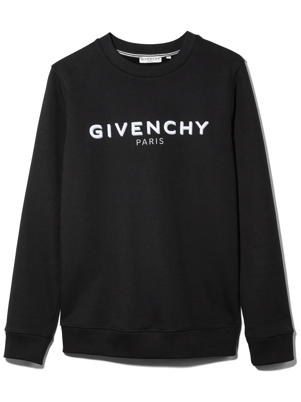 фото Givenchy kids толстовка с круглым вырезом и логотипом
