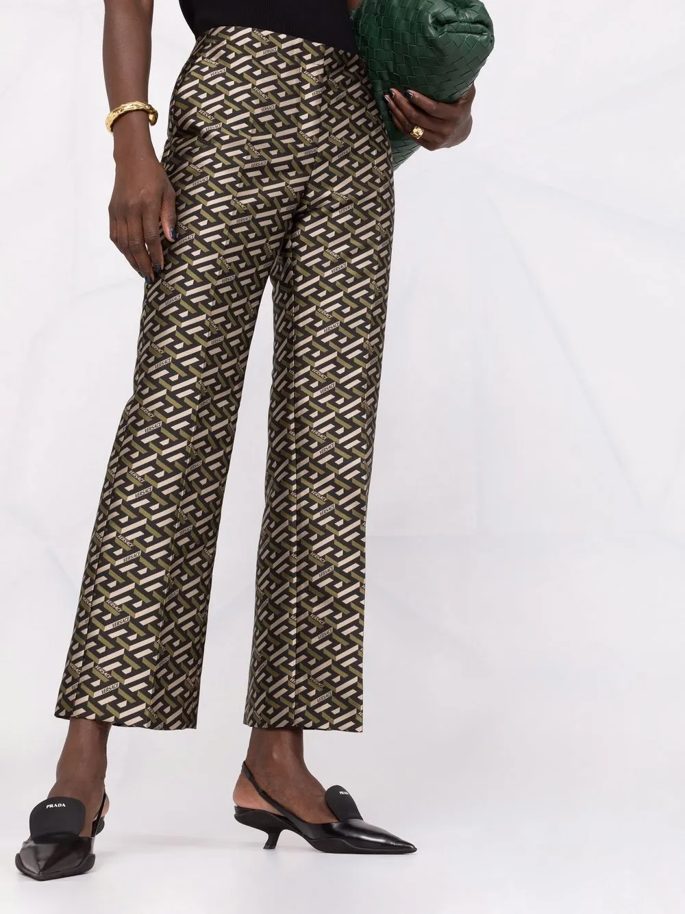 фото Versace брюки с монограммой