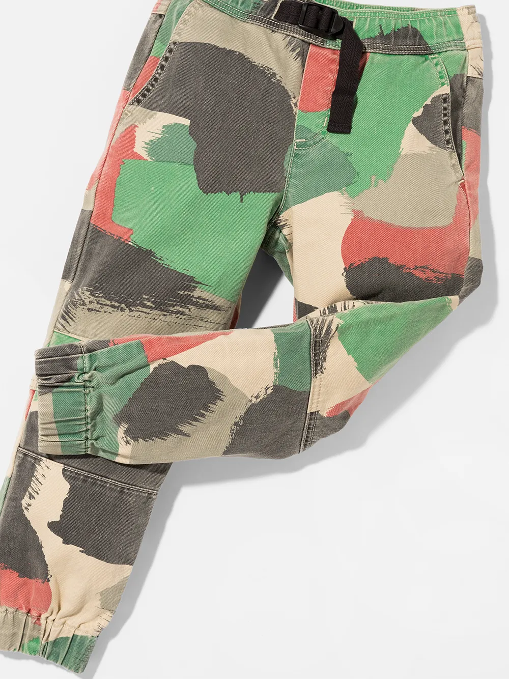 Stella McCartney Kids Jeans met camouflageprint - Groen