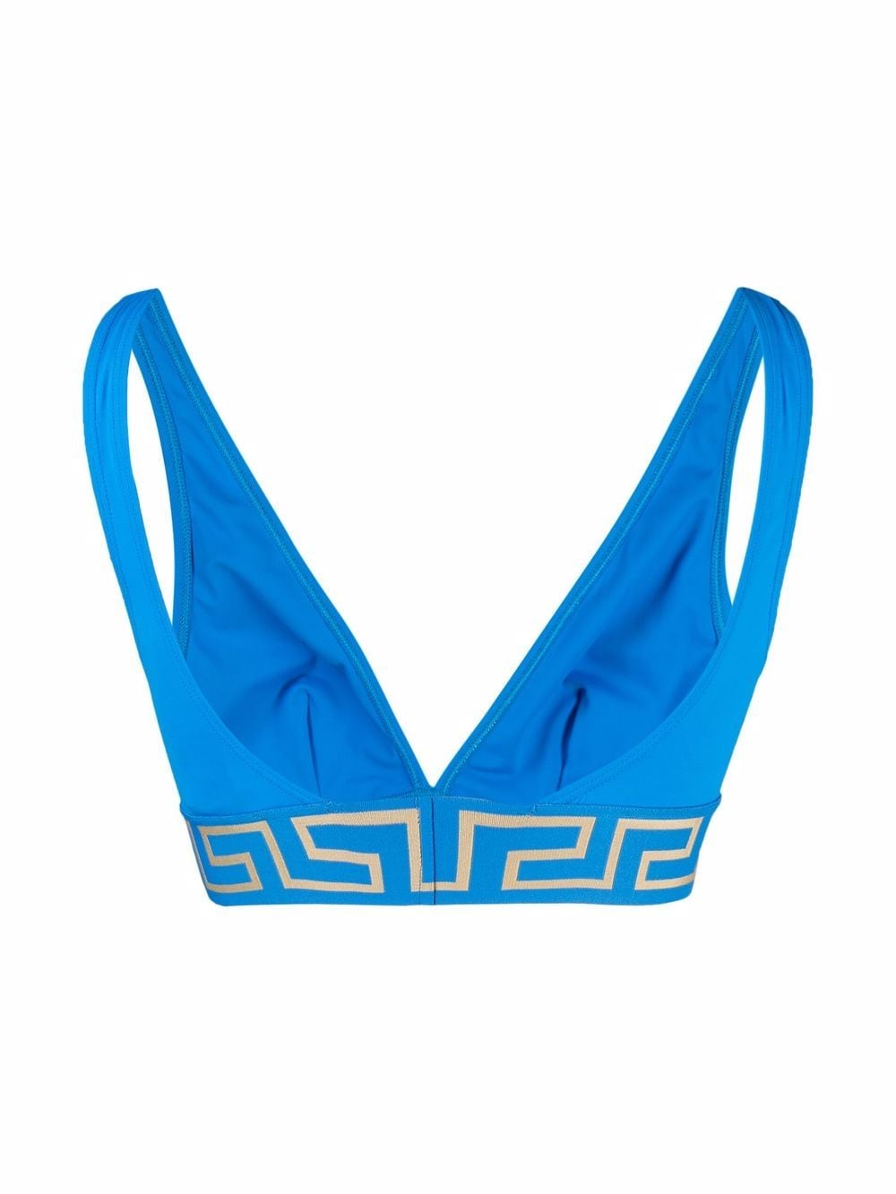 Versace Greca-band Triangle Bikini Top - Farfetch