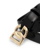 Dolce & Gabbana DG logo leather belt